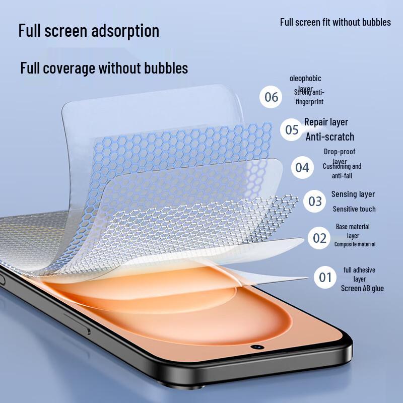 Smorss Honor Magic8 Pro Air Hydrogel Screen Protector 2-Pack