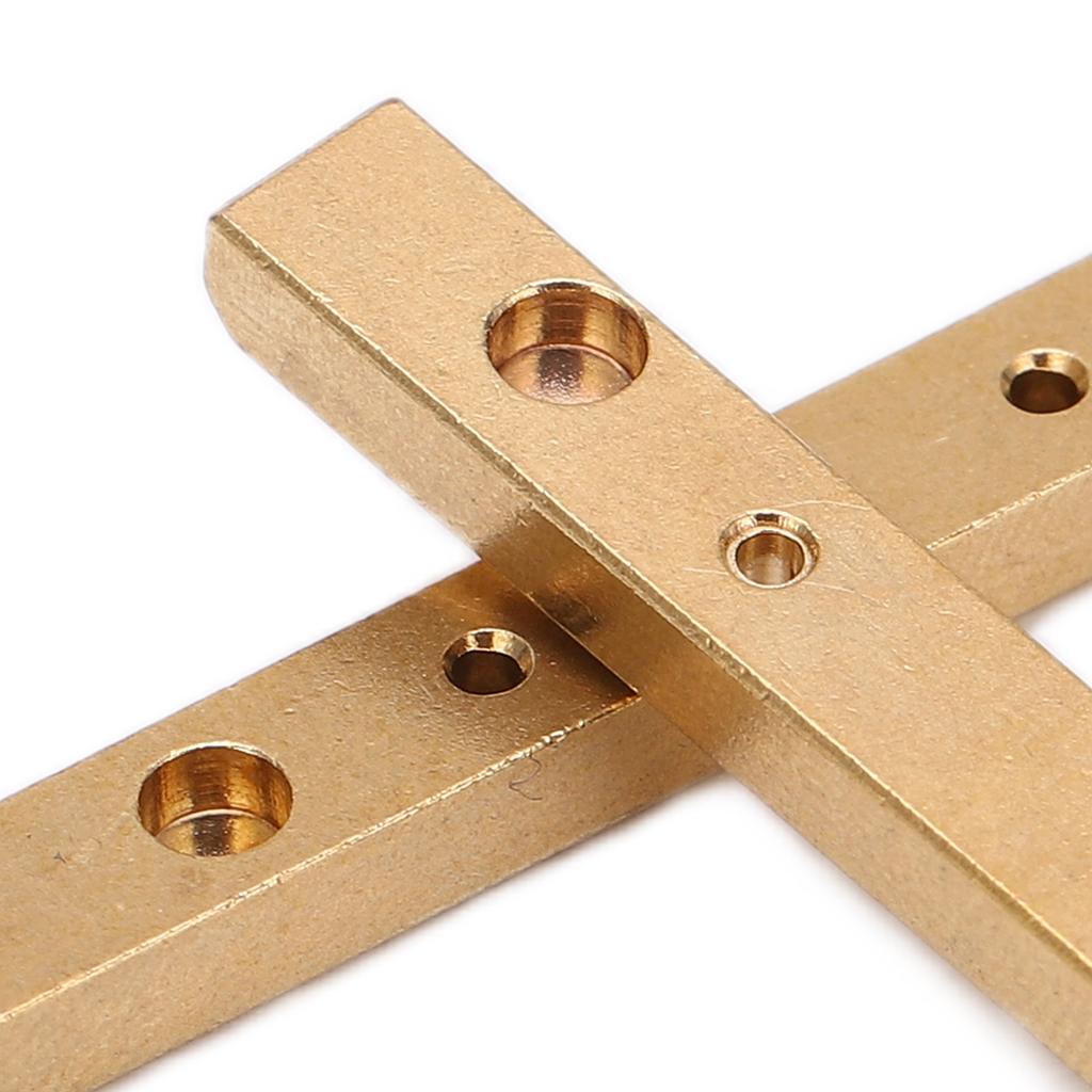 2PCS Brass Boulder Bars RC Car Upgrading Accessories for Axial SCX24 1/24 Crawlers
