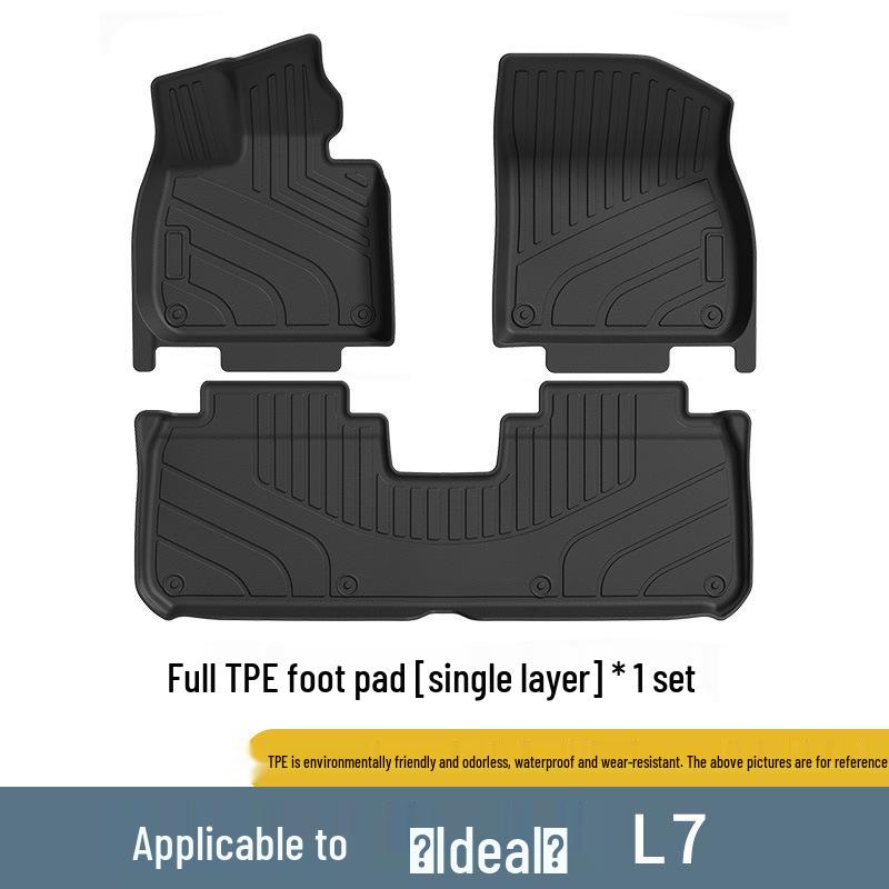 Li Auto L7 All-Weather TPE Floor and Trunk Mats (2023-2024 Models)