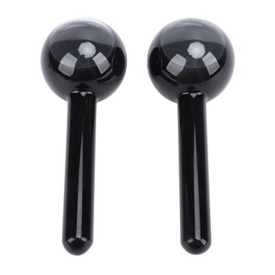 1 Pair Ice Globes for Facial Unbreakable Cooling Roller High Boron Glass Cryo Sticks for Face Neck