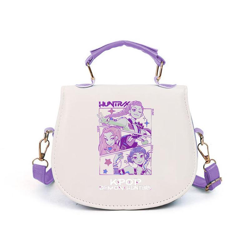 Kpop Animation Cartoon Printing Korean Version Of The Trend Handbag Multi-Function Portable Shoulder Messenger Bag