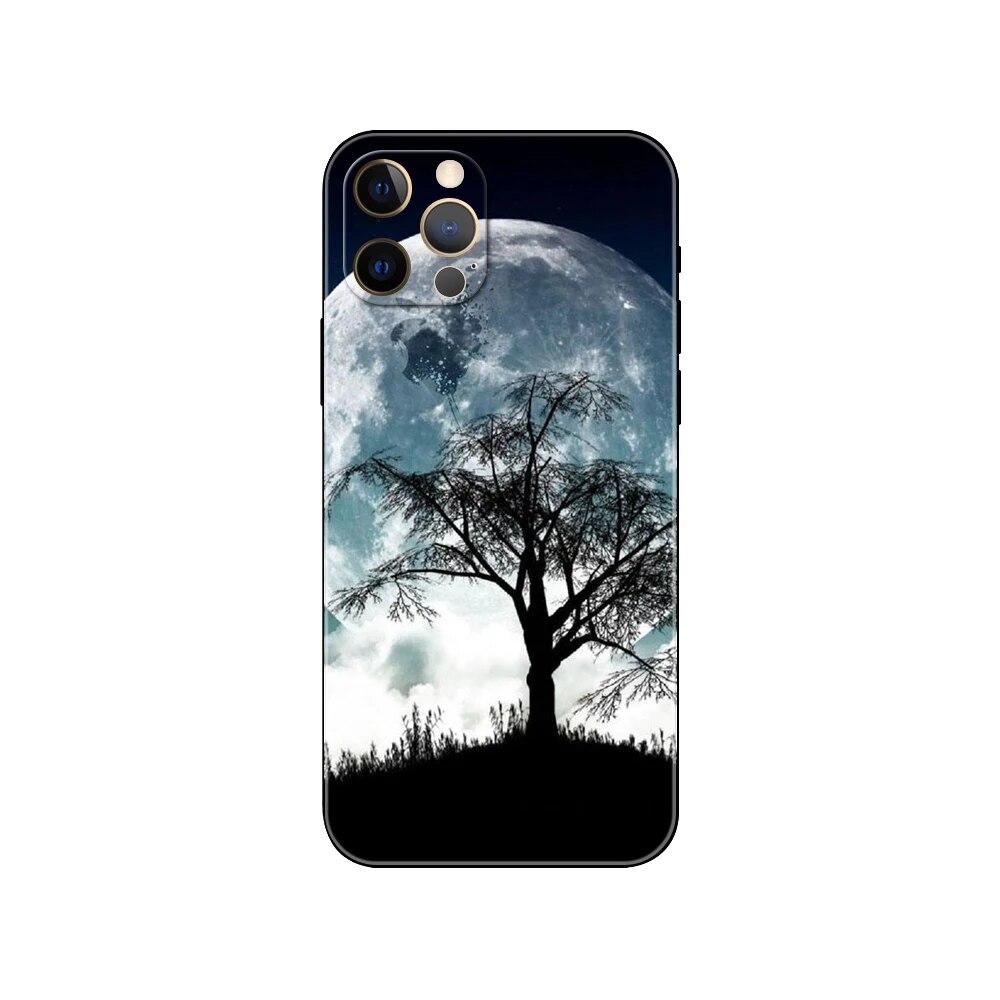 

Чехол для телефона Moon для iPhone Samsung Galaxy Redmi Xiaomi Oppo OnePlus Note SA 7 8 9 10 11 12 13 14 20 21 22 23 53 54 Pro Max Plus Ultra TPU Soft iPhone 6 or 6S