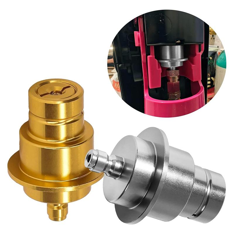 B-Est 2PCS CO2 Quick Adapter For Soda Machine CO2 Cylinder Quick Connect For Sodastream Soda Water Maker Machine