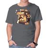 Unisex Crew Neck T-Shirt Coffee And Cats Espresso Lover Graphic Short Sleeve Casual Tee