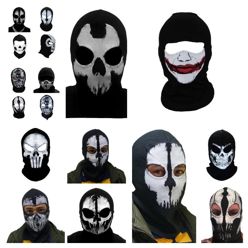 Temu Unisex Outdoor-Maske für Call of Duty Gaming, feuchtigkeitsableitend und mit Sonnenschutz