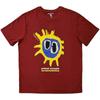 Primal Scream Screamadelica Red Authorized Men's T-shirt-
