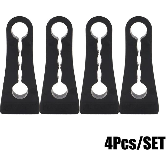 Sound Damper Door Lock Buffer for Nissan Qashqai X-Trail Tiida Juke Note Rogue NV200 Murano Rattling Stop Soundproof Screaks Deaf Seal Deadener