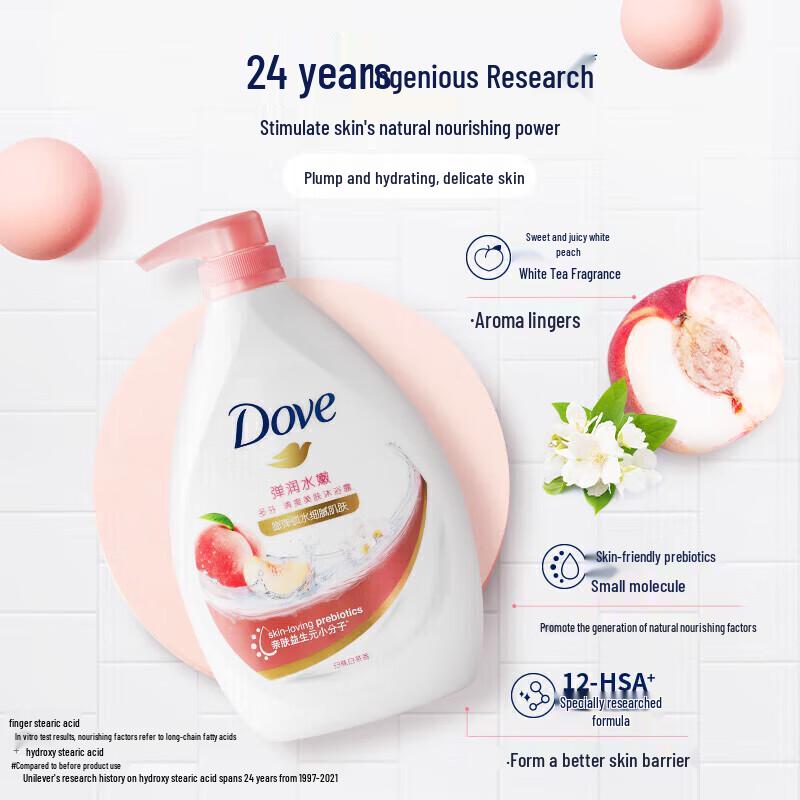 Dove Hydrating & Refreshing Shower Gel