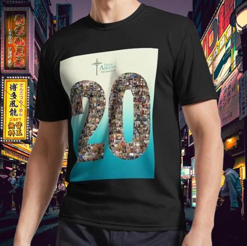 Saint Aidan s 20th Anniversary Color Logo T-Shirt Funny Size S to 5XL S