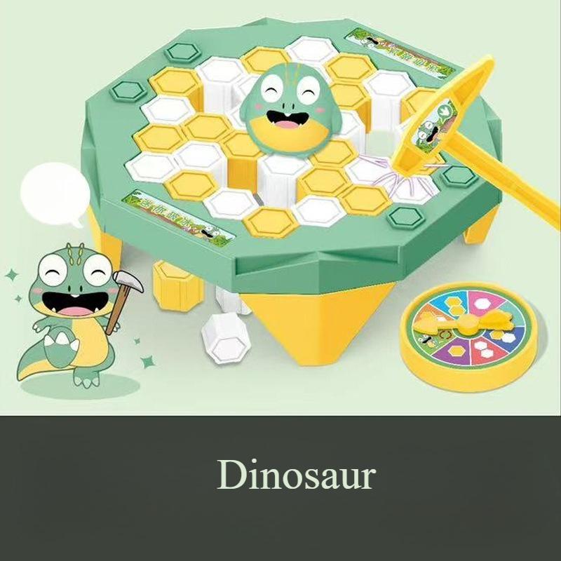 Kinderspielzeug Familienparty Rettet den Pinguin I Würfelbrecher Falle Kinder Erwachsenen Brettspiel Stressabbau Interessantes Spiel Bestes Spiel