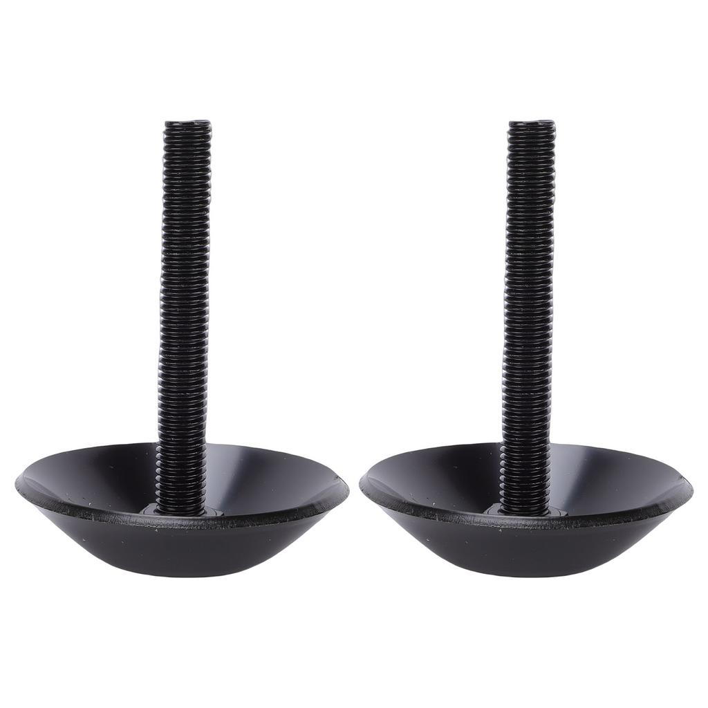 2 Stück 2208864 Gleitkufen Passend für Ranger UTV ATV Edelstahl Schneeschild Anti-Rutsch-Basis Ersatz für Schneeräumung