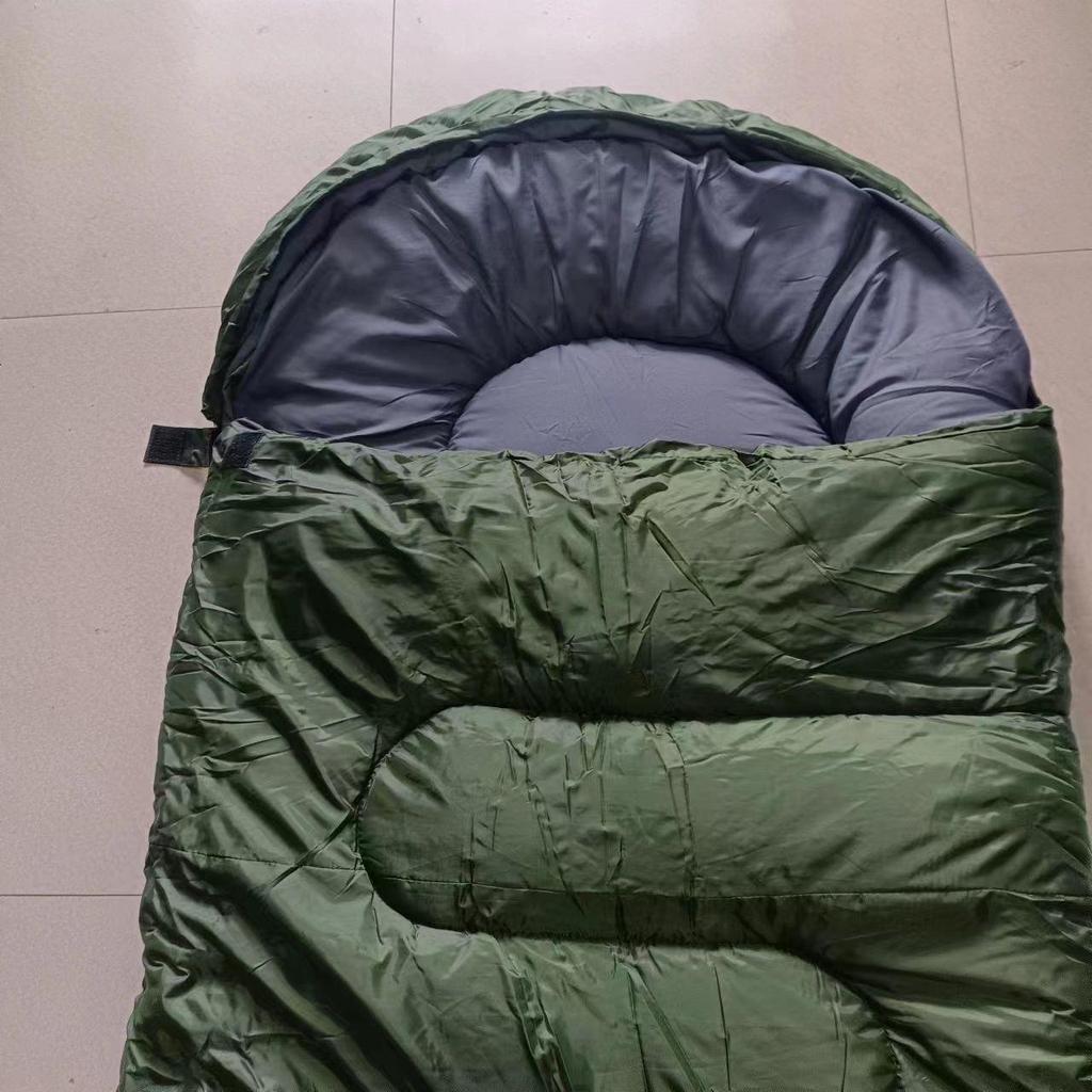 Vier-Jahreszeiten Erwachsenen-Schlafsack: Dick, Kältefest, Perfekt für Outdoor-Wintercamping
