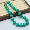 Bohemian Dopamine Acrylic Irregular Candy Color Beaded Necklace - Women's Neck Accessory