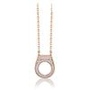 Cranne Point Circle Necklace C24Nb113