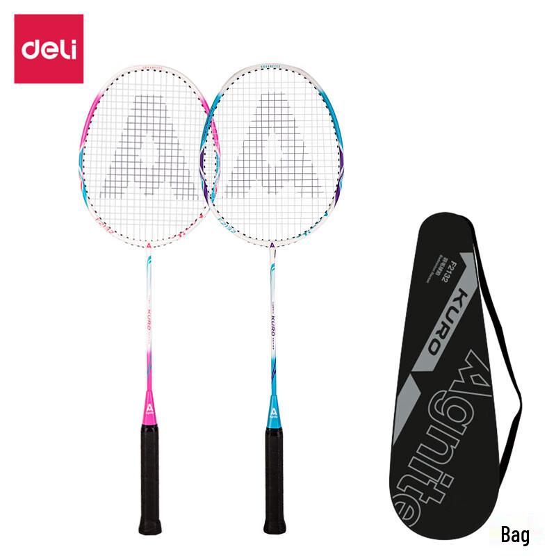 Angenheit Carbon Aluminum Badminton Racket Set