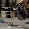 TOMIC 1L Smart Temp Display Insulated Tea Pot