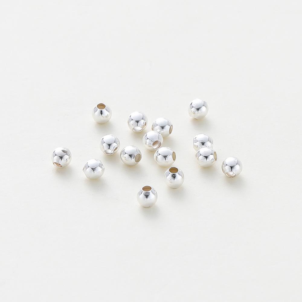 18k Gold-Plated Pure Copper Beads for DIY Jewelry: Bracelet & Necklace Accessories