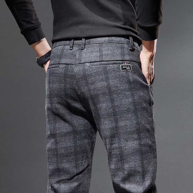 

Мужские эластичные прямые брюки со средней посадкой: Удобные, стильные, не стесняющие движений и модные универсальные брюки облегающего кроя. 30 for 60 kg