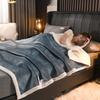 Taffeta Composite Lamb and Milk Fleece Blanket - Multifunctional Gift for Napping and More