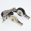 1Pcs Iron Frame+nylon Mute Wheel Sliding Door Cupboard/Window Groove Load-bearing Pulley Bathroom/Cabinet/Wardrobe