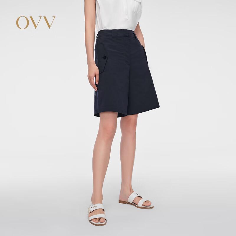 

OVV SOLOTEX Breeze Series Women s Wide-Leg A-Line Casual Shorts M
