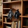 Adaptable Placement Wizard Statue 3D Printed Figurine, Small Shelf Sitter, Collectible Computer Desk Figure Desktop Ornament for Bookshelves,