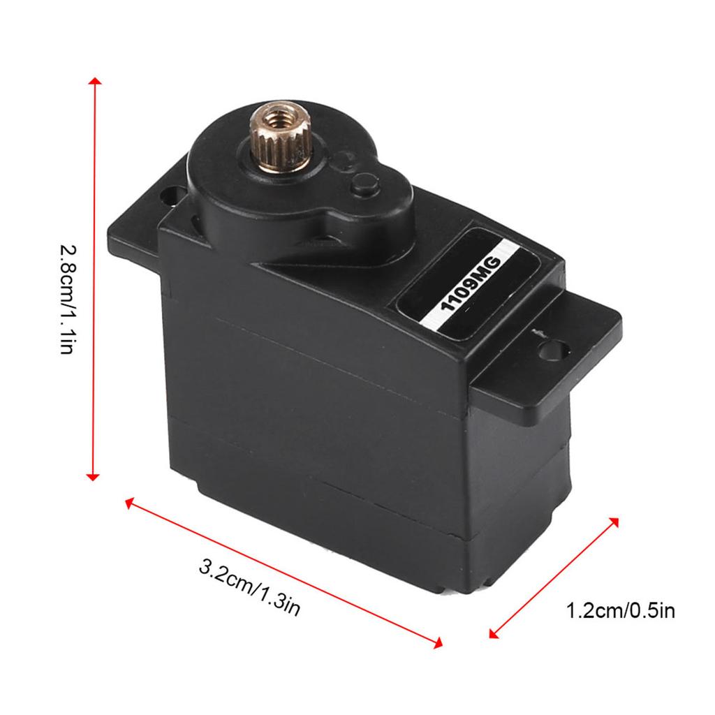 Digital Micro Metal Gear 10g Core Analog Servo 4.8?6V for RC Model Fixed Wing Airplane