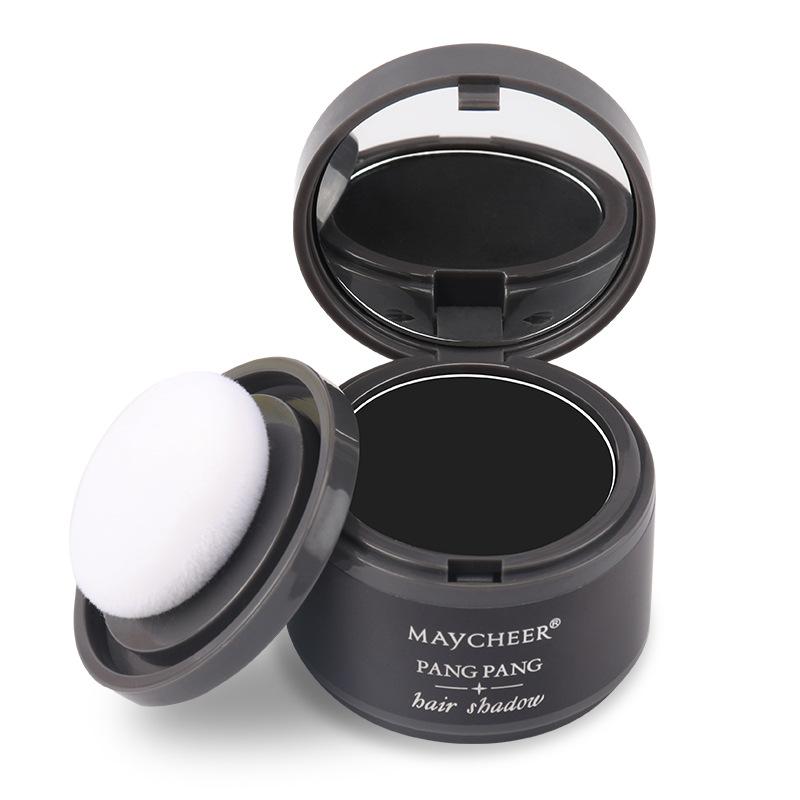 Natürliches, sofort schwarzes Ansatz-Cover-up-Haaransatz-Puder, flauschiges Haar-Puder in 3 Farben, Haaransatz-Schatten-Concealer
