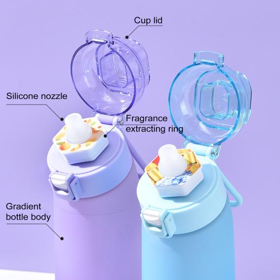700ML Water Cup Air Up Water Bottle Flavour Capsules Fruit Fragrance Leak-proof Sports Drinking Cup for Outdoor Travel Hiking