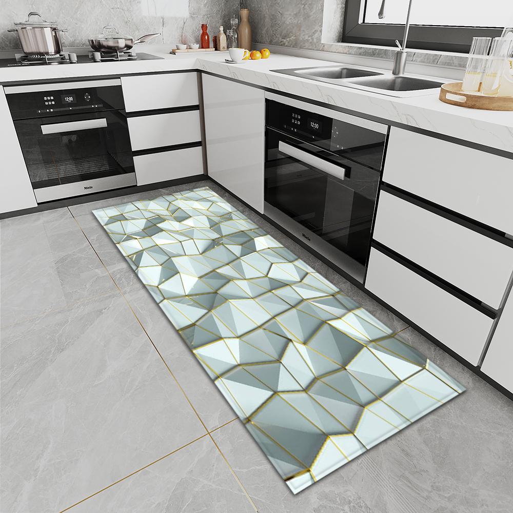 

Кухонный коврик, коврик для входной двери, длинный ковер для спальни, нескользящий пол для ванной комнаты, ковер для гостиной 50x80cm