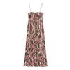 Kaslead New Arrival Women's Clothing Fashion Style Fashion Silm Print Small Pleated Dress 3644158