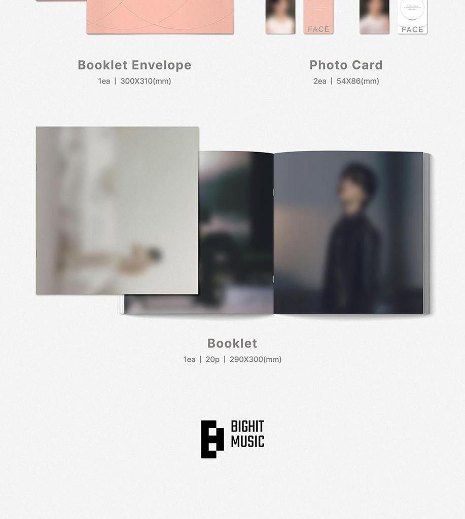 [LP] JIMIN (BTS) - FACE - 1. SOLOALBUM