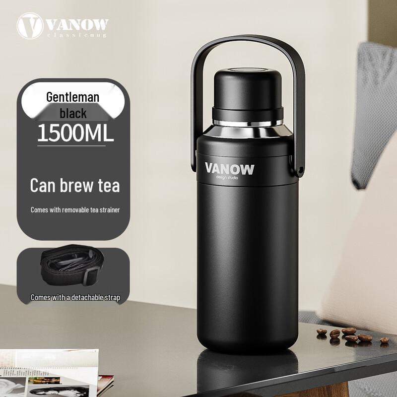 Vanow Large Capacity Vacuum Insulated Thermos Bottle 1500ml