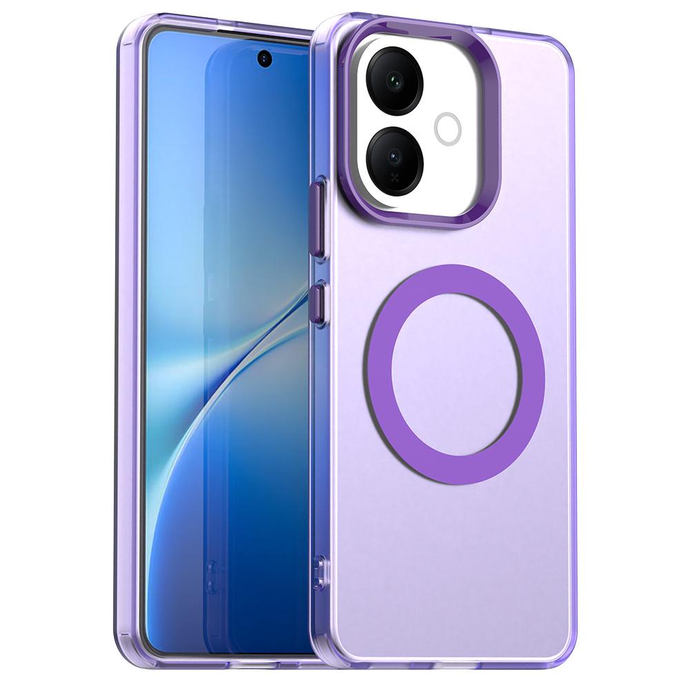 

For vivo V60 Lite 5G/V60 Lite 4G Magnetic Case Anti Drop Hybrid Phone Back Cover