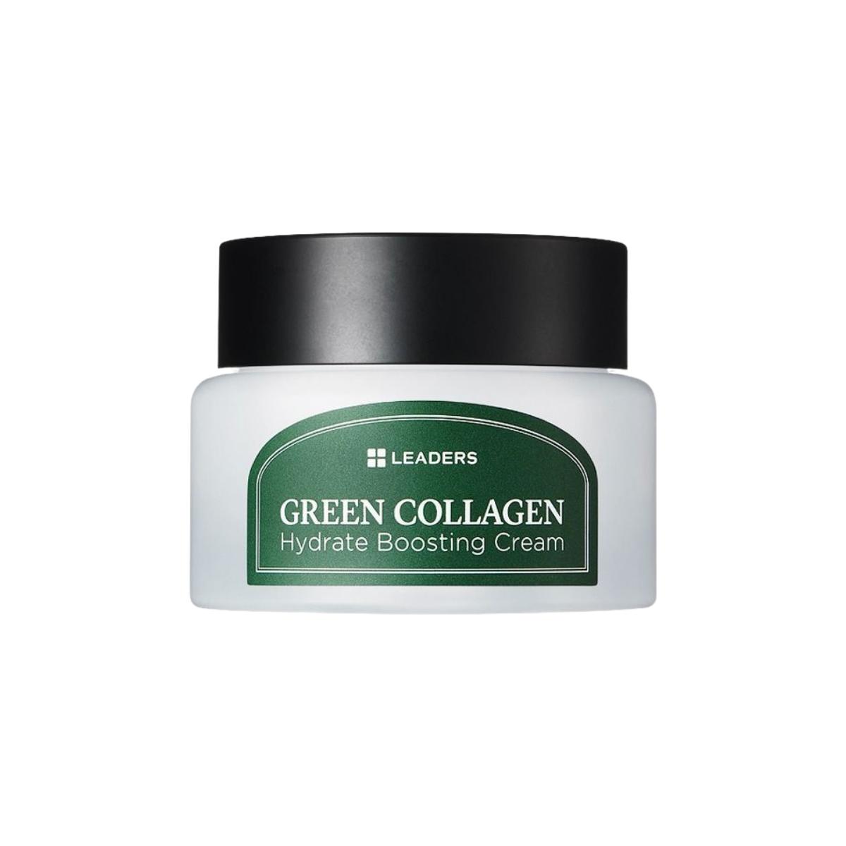 LEADERS Green Collagen Hydrate Boosting Cream Plumping Moisture 50ml