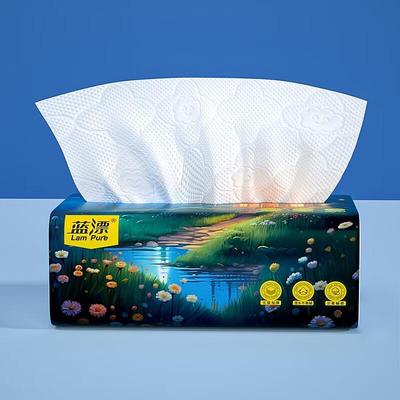 LanPiao 4-Ply Hanging Facial Tissues