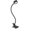 USB Desk Lamp 360 degrees  Angle Adjustable Clip On Gooseneck Reading Light for Office Bedroom