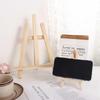 Kids Small Wooden Tabletop Display Stand Shelf Painting Easel Holder