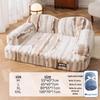 Four Seasons Washable Dog & Cat Bed: Removable, Warm Sofa Cushion for Dogs & Cats of All Sizes