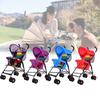 Stroller Ultra Kids Lightweight Foldable Convertible Seat One Button Rotation
