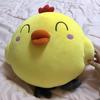 Peluche di Pollo Bambola Polletto Giallo Cartone Animato Carino Morbido Peluche Animale Pulcino Cuscino Regali di Natale per Bambini 35/65cm
