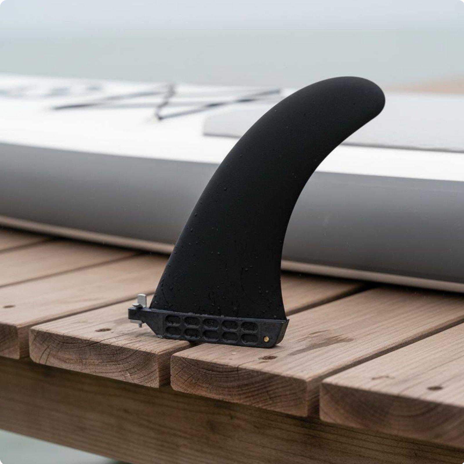 Detachable Stand-up Paddleboard Center Fin Improved Stability Watersport Equipment