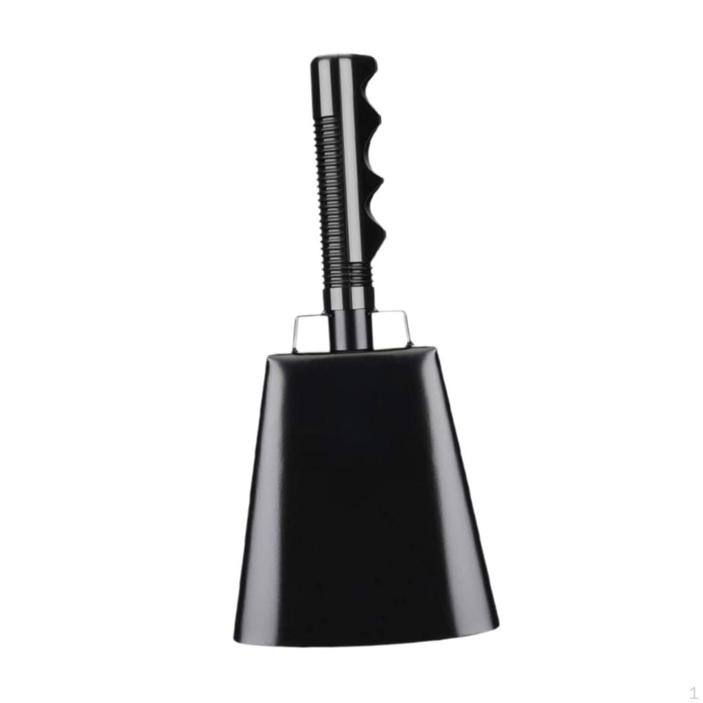 Cheering Bell Cowbell With Handle Noise Maker Instrument Loud Hand for Sporting Events