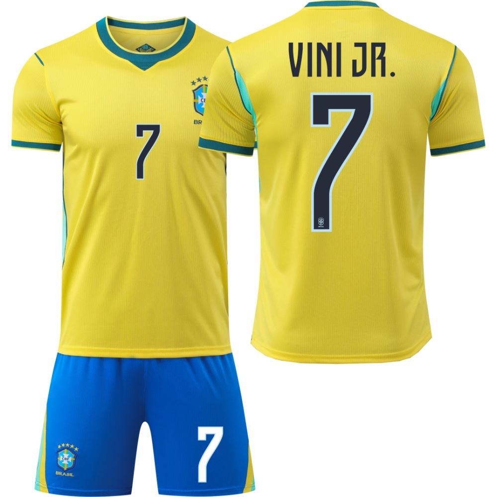 Mistrovství světa 2026 Brazílie Ne. 10 Neymar 7 Vinicius Dětský dres Dospělý set