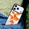Goldfish Golden ornamental fish phone case cover Compatible with for IPhone 17air 16e 15 14 13 12 11Pro Max 17 Air