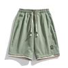 2023 Summer Men's Shorts Sports Five-Point Pants Loose Casual Beach Pants Solid Color Trend Outer Wear Large Size Shorts 8XL