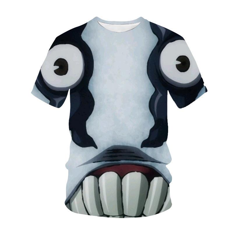 Jujutsu Kaisen Summer Men's Retro Temperament T-Shirt Simple Printed Ryomen Sukuna Short Sleeve T Shirts Outdoor Fitness Breathable T Shirt Tops