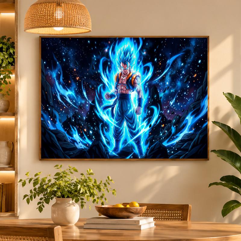 5D Diamond Painting Gogeta DIY Full Drill Diamond Art Kit Home Decoration