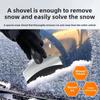Car Snow Removal Brush Baby Kim 2 in 1 Retractable Car Snow Brush Ice Scraper Windshield Scraper Winter Snow Removal Shovel Tool