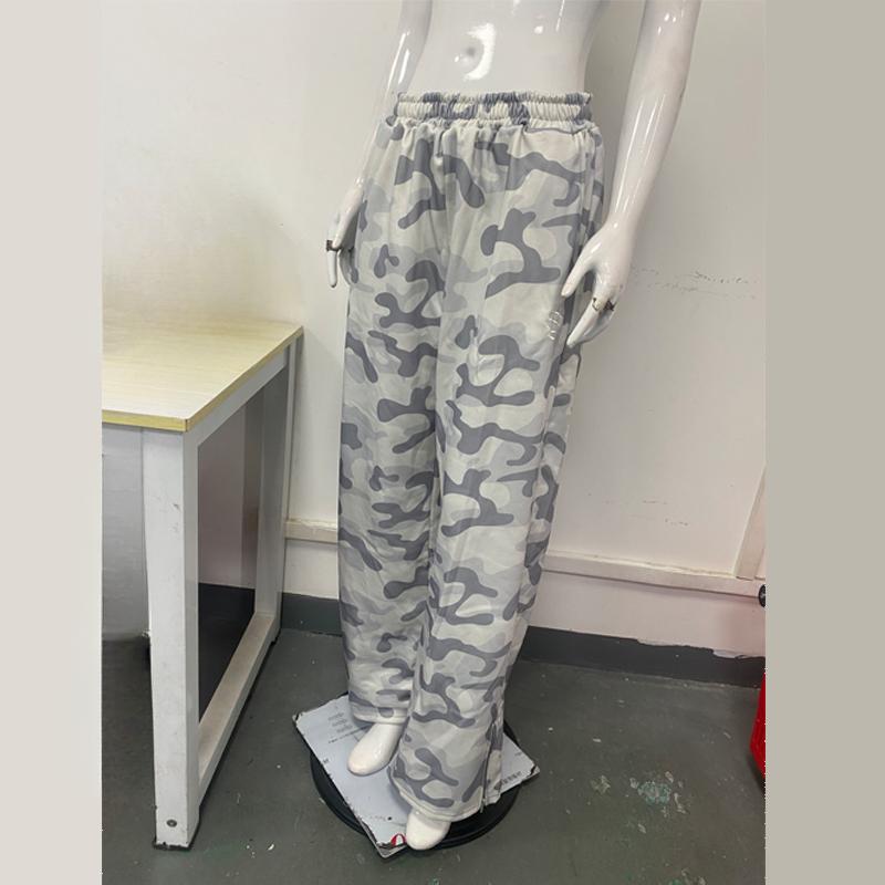 European and American Y2K Street Stretch Camouflage Casual High Street Hip-hop Pants